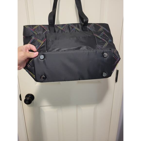 Skyliner Tote Bag - Black Rainbow Stitch - w/ SHIPPING DISCOUNT - Picture 3 of 6